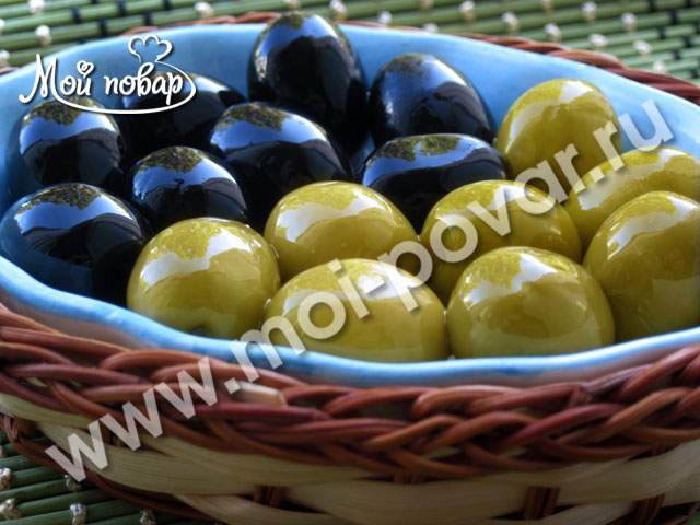 маслины и оливки